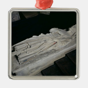 Tomb of Charles Martel Metal Ornament