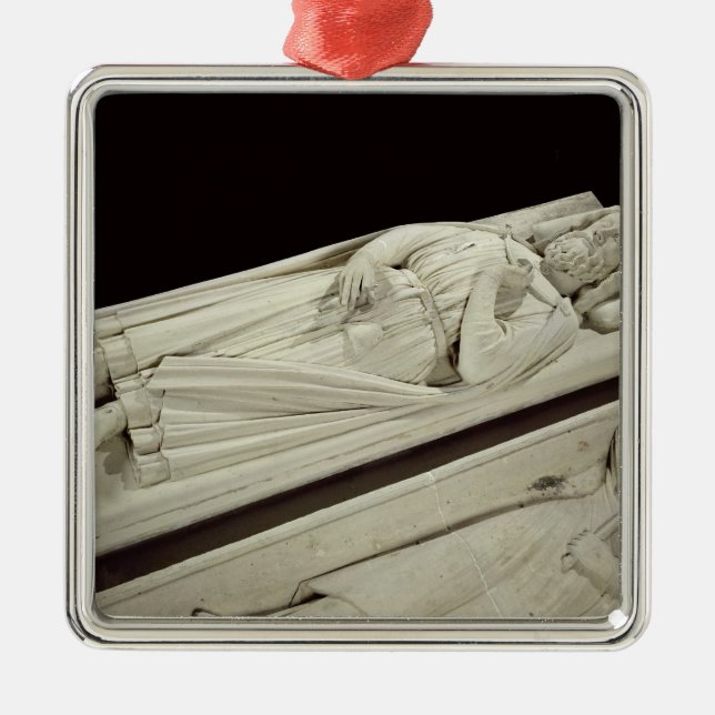 Tomb of Clovis I Metal Tree Decoration (Front)