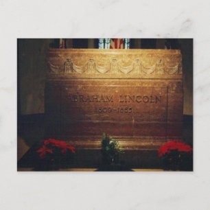 Tomb of Famous Civil War President. Postcard