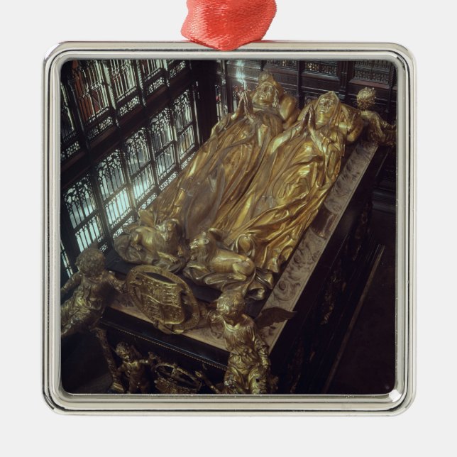 Tomb of Henry VII  and his Wife Metal Tree Decoration (Front)