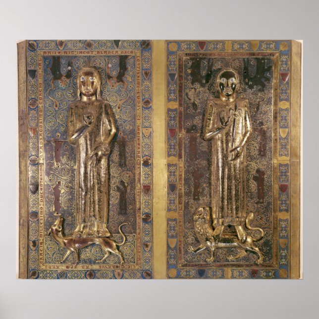 Tomb of Jean  and Blanche  of France Poster (Front)
