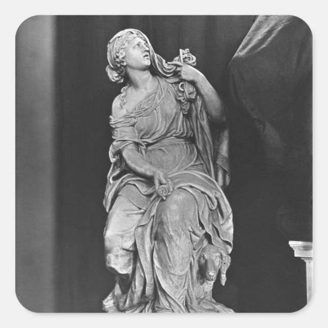 Tomb of Jean-Baptiste Colbert de Torcy Square Sticker (Front)