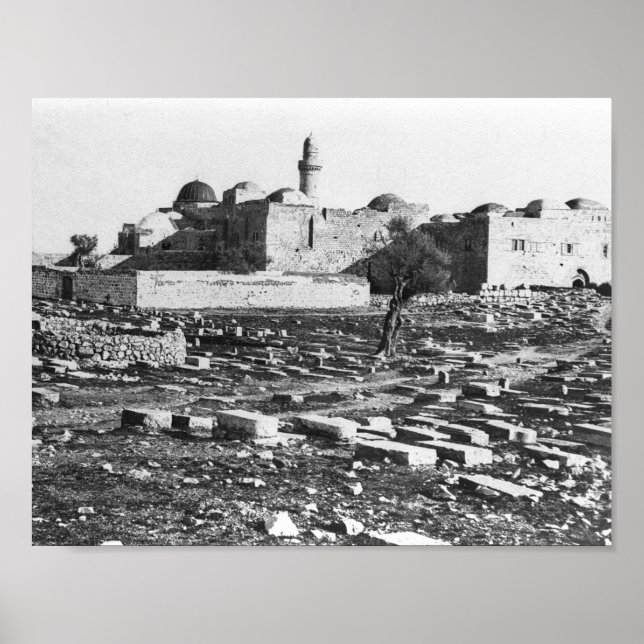 Tomb of King David in Jerusalem Poster (Front)
