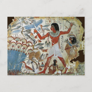 Tomb of Nebamun: Fowling Postcard