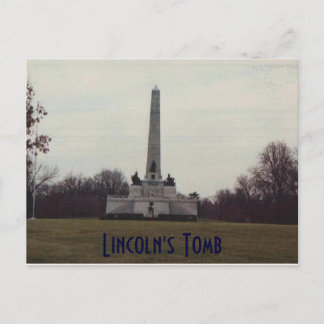 Tomb of our 16th President. Postcard