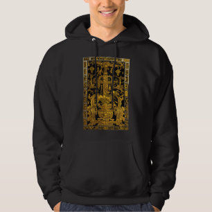 Tomb of Pakal - Golden Palenque Astronaut  Hoodie