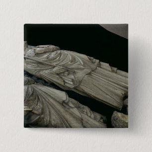 Tomb of Philippe IV Le Bel, 1327 15 Cm Square Badge