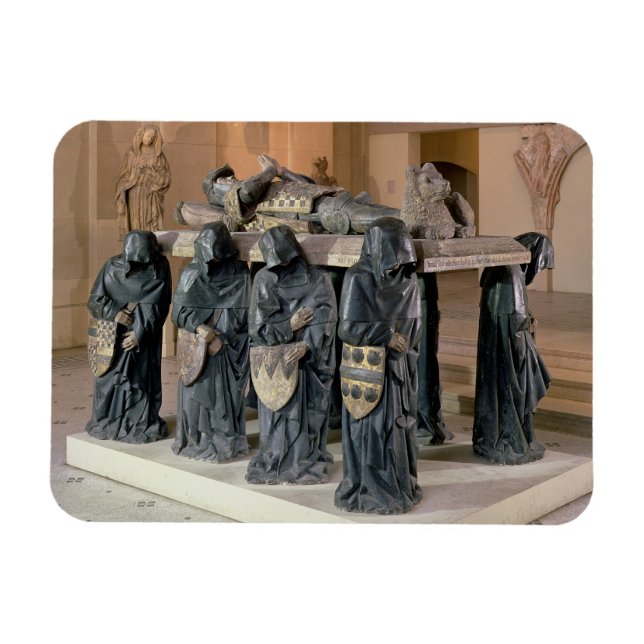 Tomb of Philippe Pot (1428-94) from Citeaux Abbey, Magnet (Horizontal)