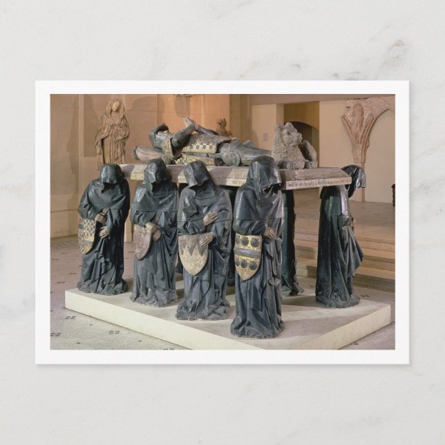 Tomb of Philippe Pot (1428-94) from Citeaux Abbey, Postcard (Front)