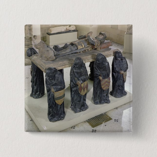 Tomb of Philippe Pot 15 Cm Square Badge (Front)