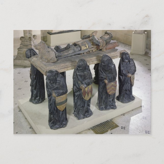 Tomb of Philippe Pot Postcard (Front)