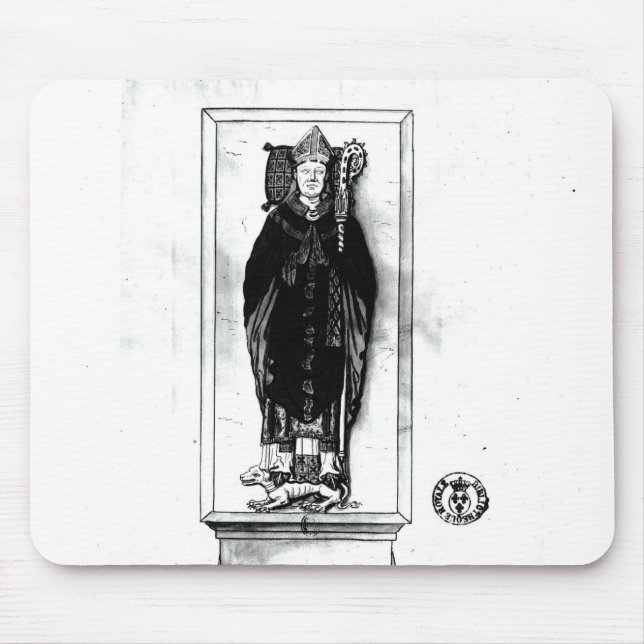 Tomb of Pierre Cauchon Mouse Pad (Front)