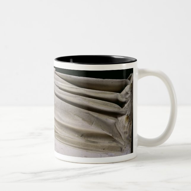 Tomb of Queen Berthe Two-Tone Coffee Mug (Right)