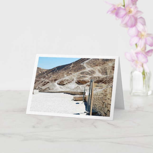 Tomb of Ramses IX, Valley of the Kings, Luxor, Card (Orchid)