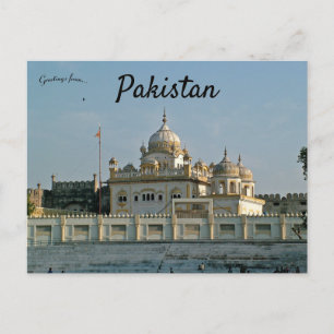 Tomb of Ranjit Singh Lahore Pakistan Postcard