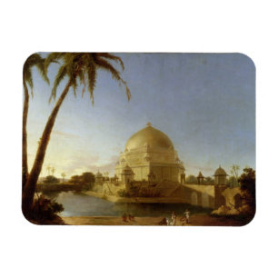 Tomb of Sher Shah, Sasaram, Bihar, c.1790 (oil on Magnet