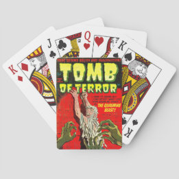 Tomb of Terror The Quagmire Beast Playing Cards