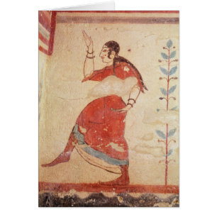 Tomb of the acrobats, detail of a dancer