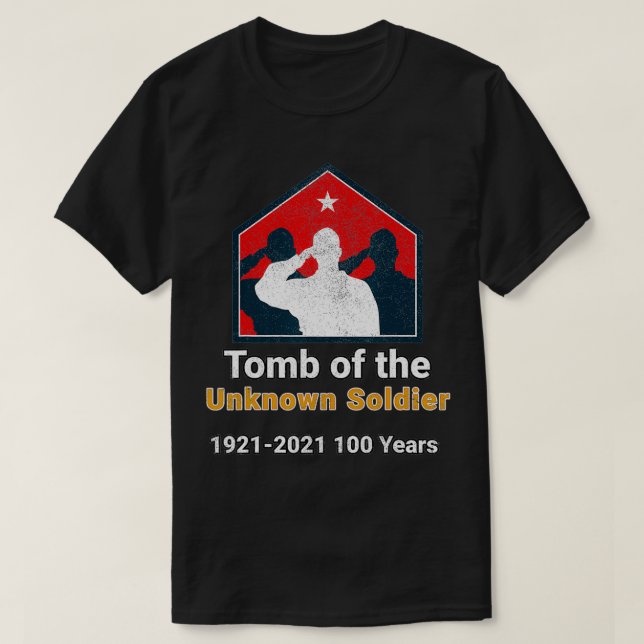 Tomb of The Unknown Soldier 100 Anniversary 192120 T-Shirt (Design Front)