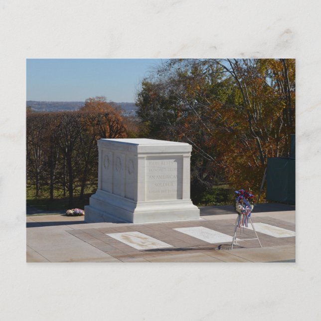 Tomb of the Unknown Soldier Arlington Postcard (Front)