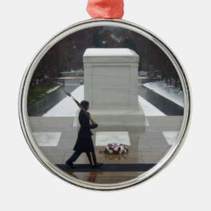 Tomb of the unknown soldier metal tree decoration