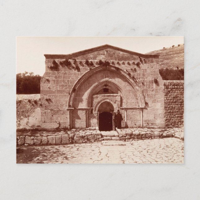 Tomb of the Virgin Mary in Jerusalem Postcard (Front)