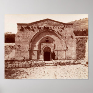 Tomb of the Virgin Mary in Jerusalem Postcard Poster