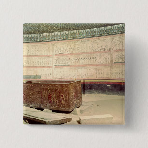 Tomb of Tuthmosis III 15 Cm Square Badge
