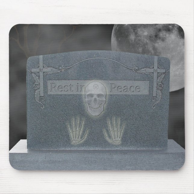 Tomb Stone Mousepad (Front)
