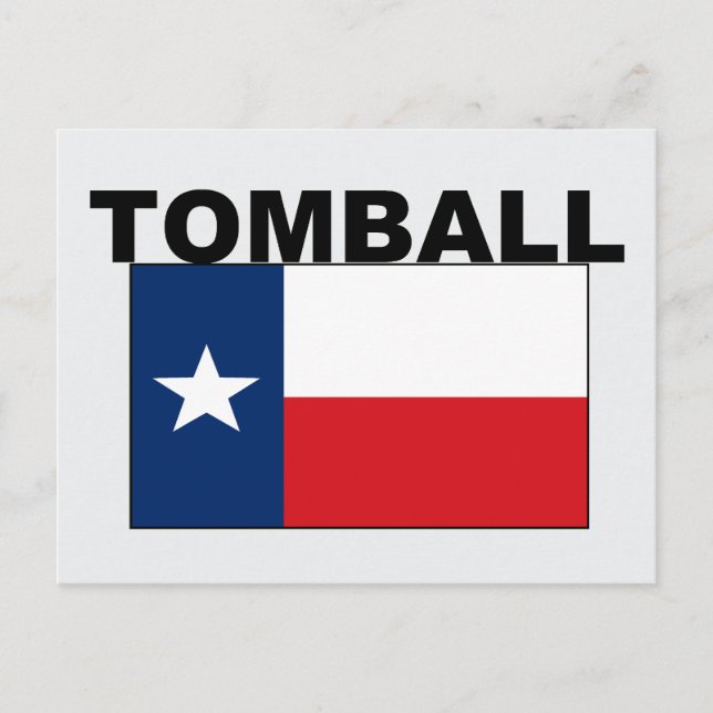 Tomball, TX Postcard (Front)