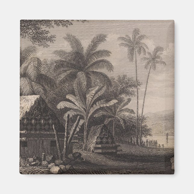 Tombs, Muthuata, Fiji Magnet (Front)