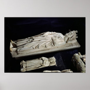 Tombs of Robert II 'the Pious' Jean I Poster