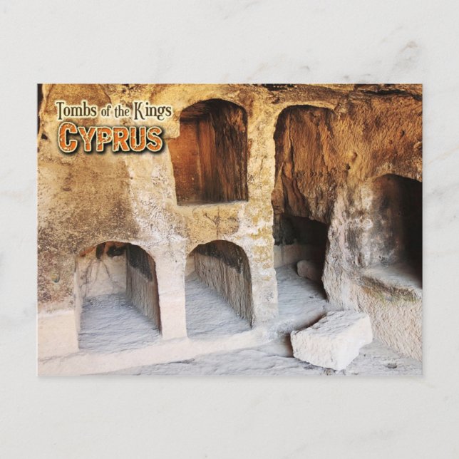 Tombs of the Kings, Paphos, Cyprus Postcard (Front)
