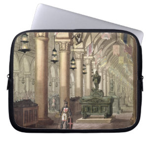 Tombs of the Knights Templar, c.1820-39 (aquatint) Laptop Sleeve