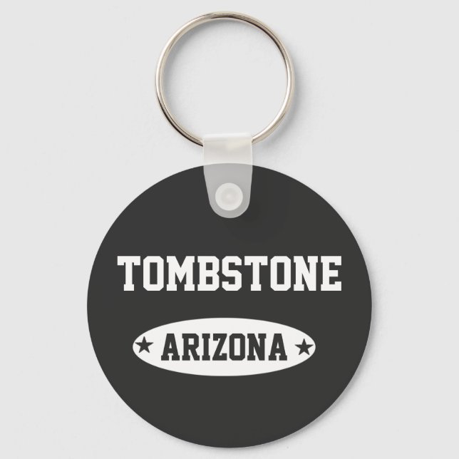 Tombstone Arizona Key Ring (Front)