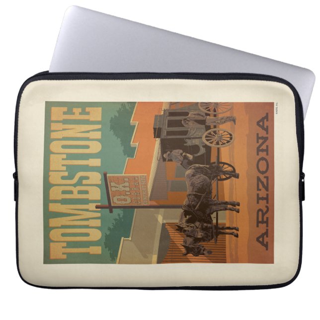 Tombstone, Arizona Laptop Sleeve (Front)