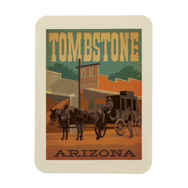 Tombstone, Arizona Magnet (Vertical)