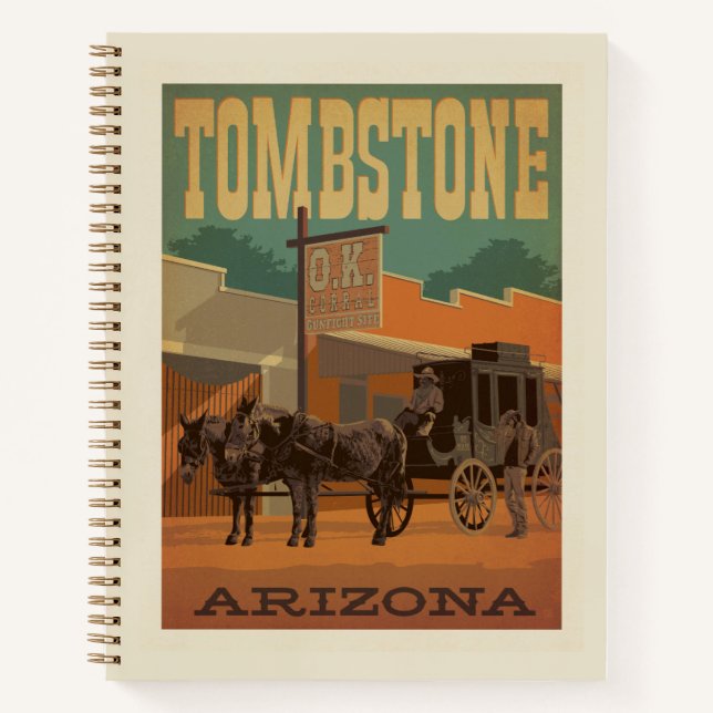 Tombstone, Arizona Notebook (Front)