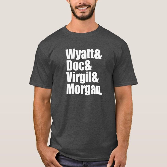 Tombstone Cast T-Shirt (Front)