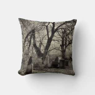 Tombstone Crow Cushion