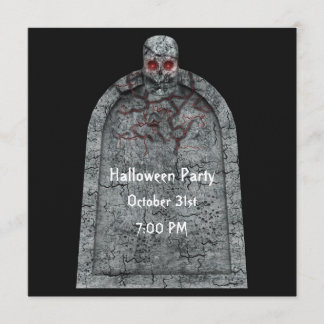Tombstone - Halloween Party Invitation