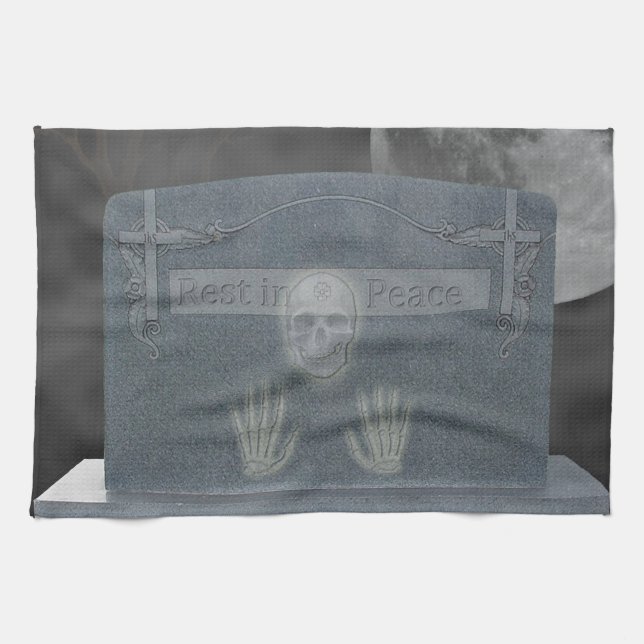Tombstone Kitchen Towel (Horizontal)