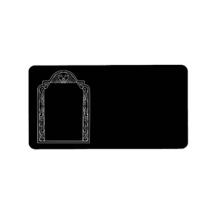 Tombstone Label