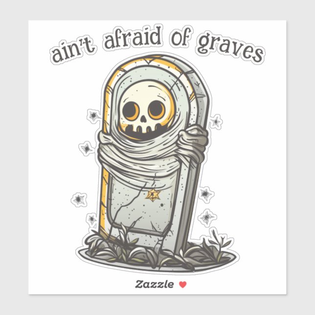 Tombstone with a Skeleton (Sheet)