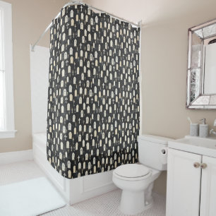 Tombstones, Candles & Crosses in Twilight Shower Curtain