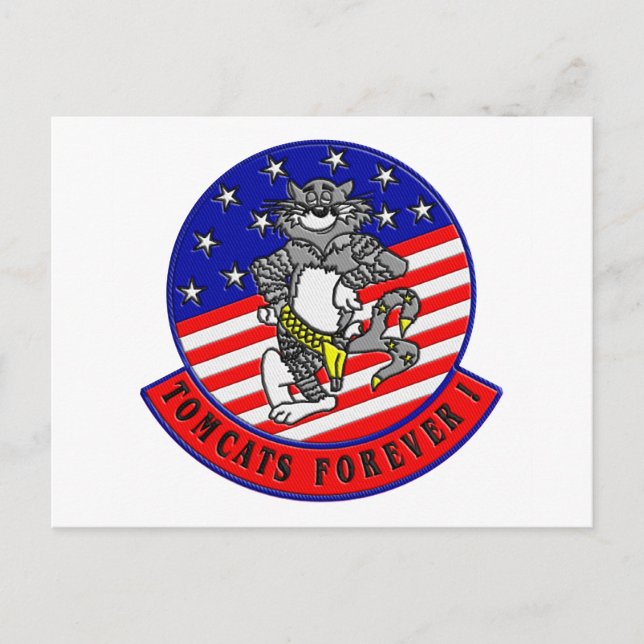 Tomcats Forever - postcard (Front)