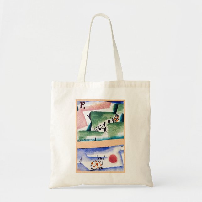 Tomcat's Turf, Paul Klee Tote Bag (Front)