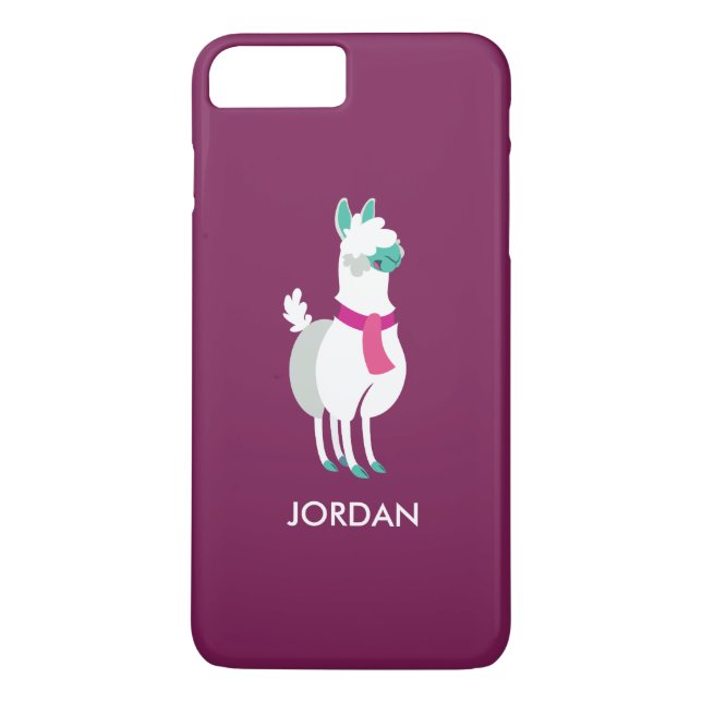 Tommy the Llama Case-Mate iPhone Case (Back)