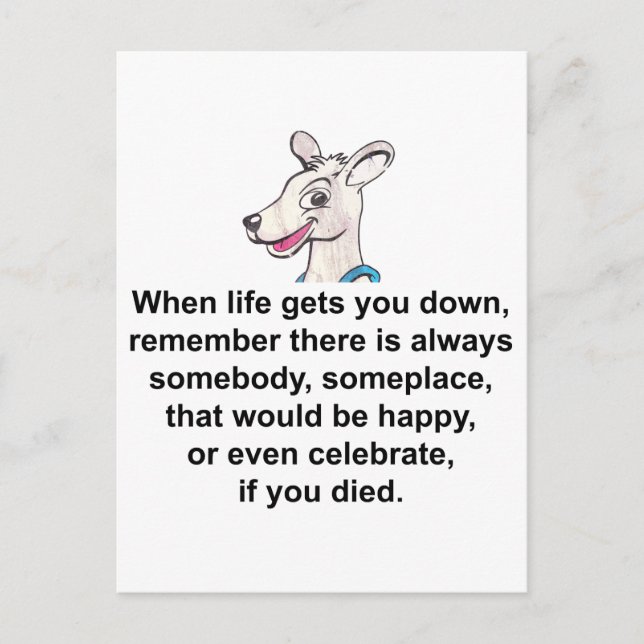 Tommy The Terrible Kangaroo 1 Postcard (Front)