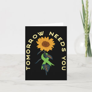 Tomorrow Needs You Mental Health Awareness Inspira Card